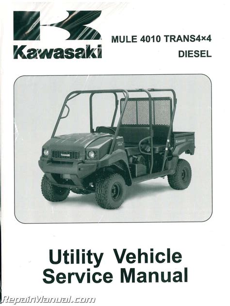 kawasaki mule 610 service manual download Kindle Editon